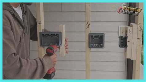 how to mount metal gang box|triple gang box installation instructions.